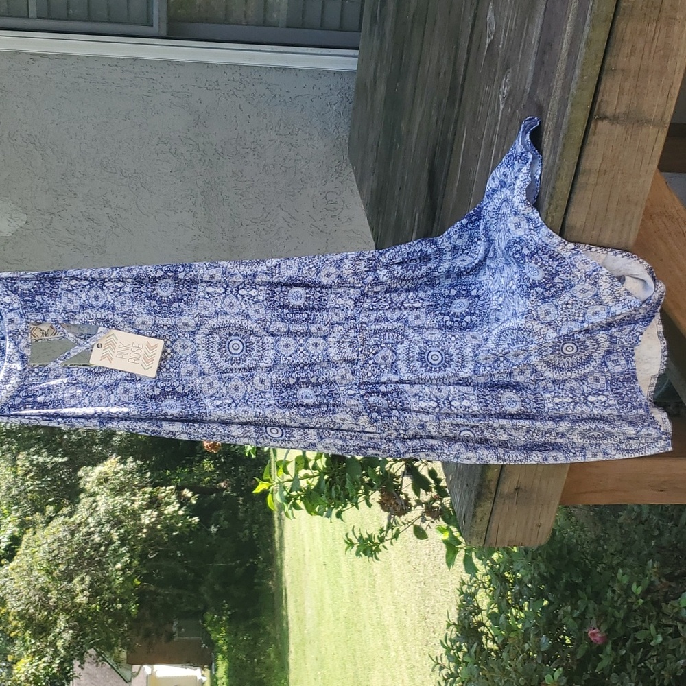 Pink Rose romper large